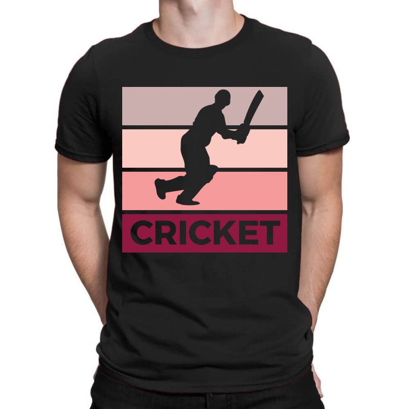 Cricket Silhouette Sport Activity Vector Graphic T-shirt | Artistshot