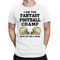 Mens Proud Football Champ T-shirt | Artistshot