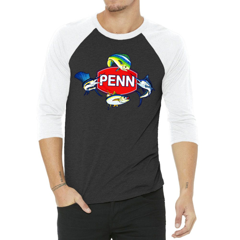 Penn Fishing 3/4 Sleeve Shirt. By Artistshot