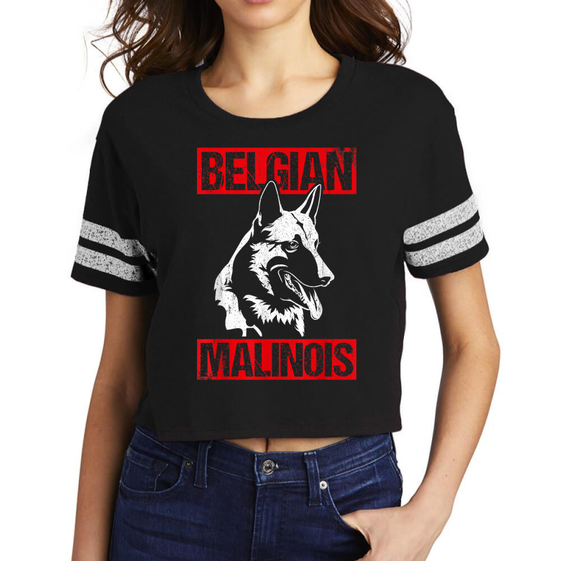 Belgian Malinois Dogs T Shirt Scorecard Crop Tee by tamarogbbrazee4 | Artistshot