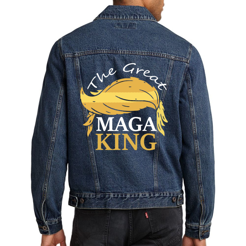 The Great Maga King Men Denim Jacket | Artistshot