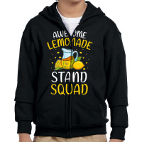 Fun Lemonade Stand Summer Drink Lemon Juice Neighborhood  T Shirt Youth Zipper Hoodie | Artistshot