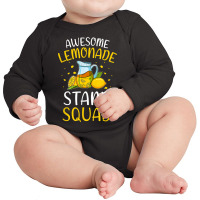 Fun Lemonade Stand Summer Drink Lemon Juice Neighborhood  T Shirt Long Sleeve Baby Bodysuit | Artistshot