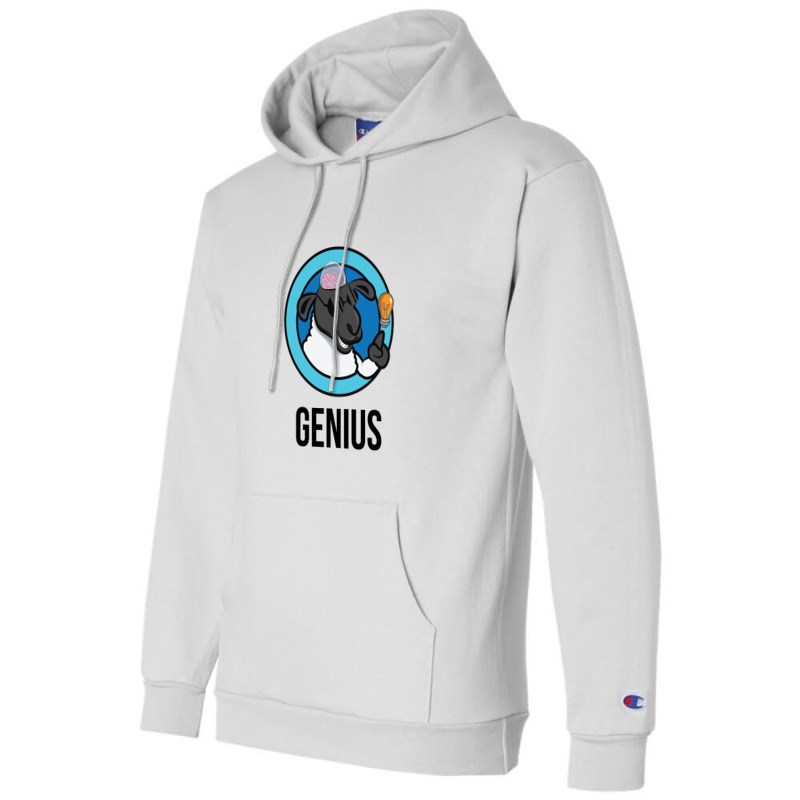 Genius Sheep Champion Hoodie by s4rt4 | Artistshot