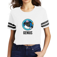 Genius Sheep Scorecard Crop Tee | Artistshot