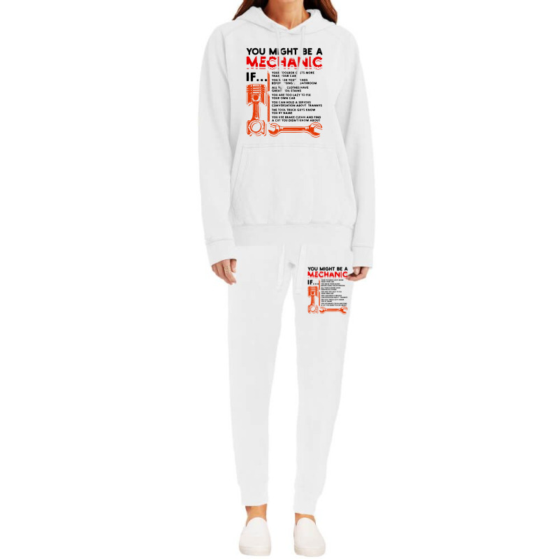 You Might Be A Mechanic Hoodie & Jogger Set | Artistshot