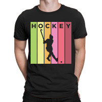 Hockey Silhouette Sport Activity Vector Graphic T-shirt | Artistshot