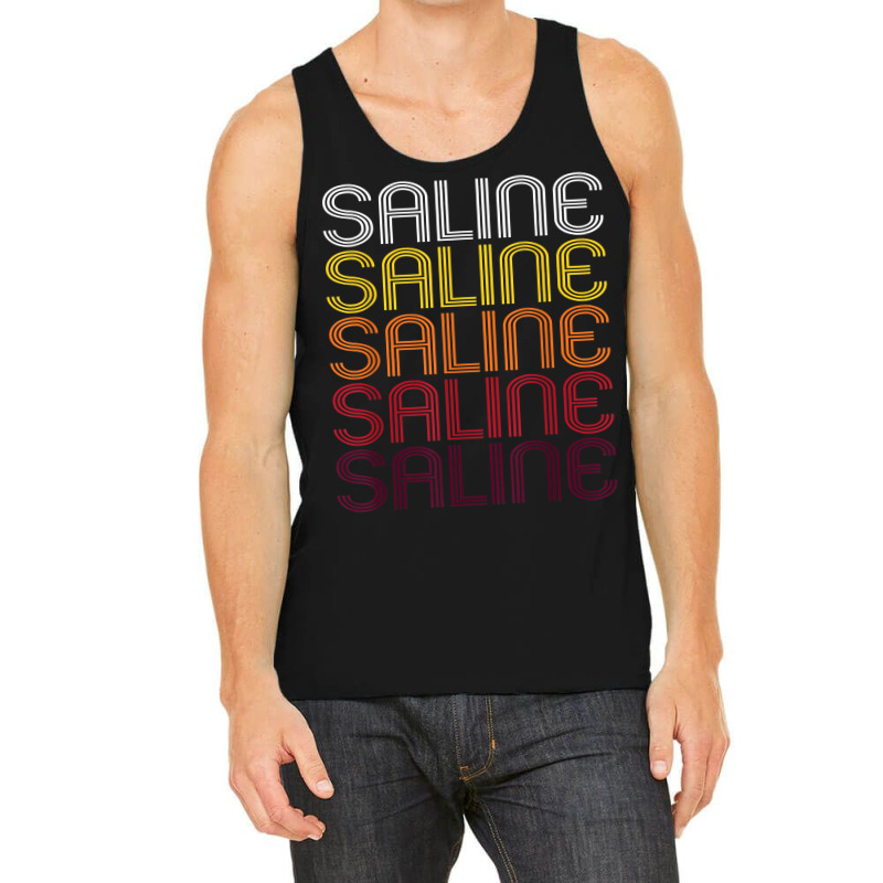 Saline, Mi  Vintage Style Michigan T Shirt Tank Top | Artistshot