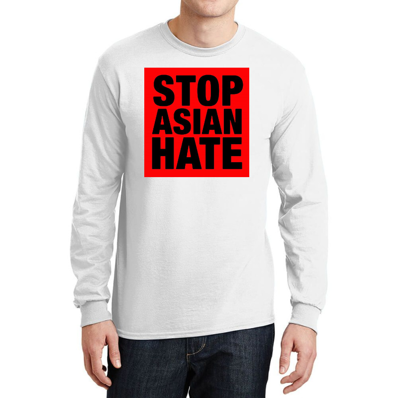 Stop Asian Hate Long Sleeve Shirts | Artistshot