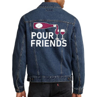 Funny Winemaking Winery For A Sarcastic Winemaker Wine Lover T Shirt Men Denim Jacket | Artistshot