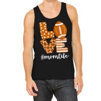 Football Love Football American Mom Life Player Leopard Tank Top | Artistshot