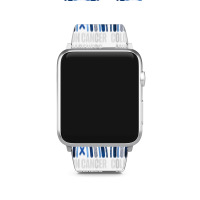 Colon Cancer Awareness Blue Ribbon And Rainbow Trending T Shirt Apple Watch Band | Artistshot