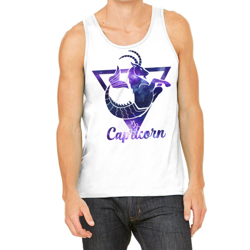 Capricorn Zodiac Sign Sea Goat Astrology January Birthday T Shirt Tank Top | Artistshot