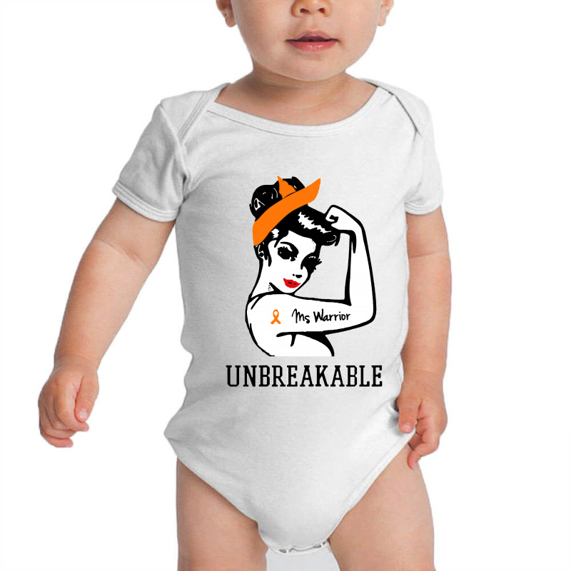 Womens Ms Warrior Unbreakable Baby Bodysuit | Artistshot