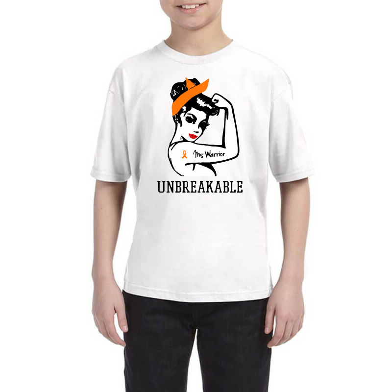 Womens Ms Warrior Unbreakable Youth Tee | Artistshot