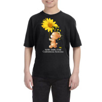 Faith Hope Cure Yellow Endometriosis Awareness T Shirt Youth Tee | Artistshot