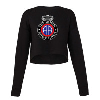 82nd Airborne Design 82nd Airborne Vietnam Veteran Cropped Sweater | Artistshot