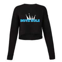 Boys Rule Cropped Sweater | Artistshot