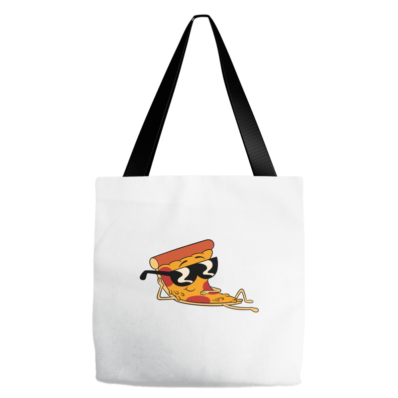 Pizza Steve Cool Cartoon Tote Bags | Artistshot