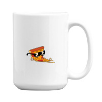 Pizza Steve Cool Cartoon 15 Oz Coffee Mug | Artistshot