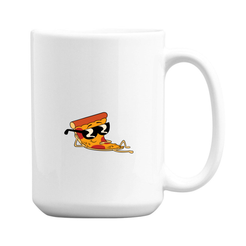 Pizza Steve Cool Cartoon 15 Oz Coffee Mug | Artistshot