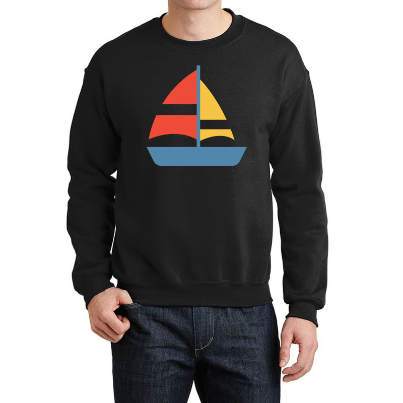 Boat Crewneck Sweatshirt by blackacturus | Artistshot