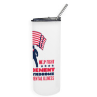 Help Fight Trump Derangement Syndrome Funny Pro Trump T Shirt Skinny Tumbler | Artistshot