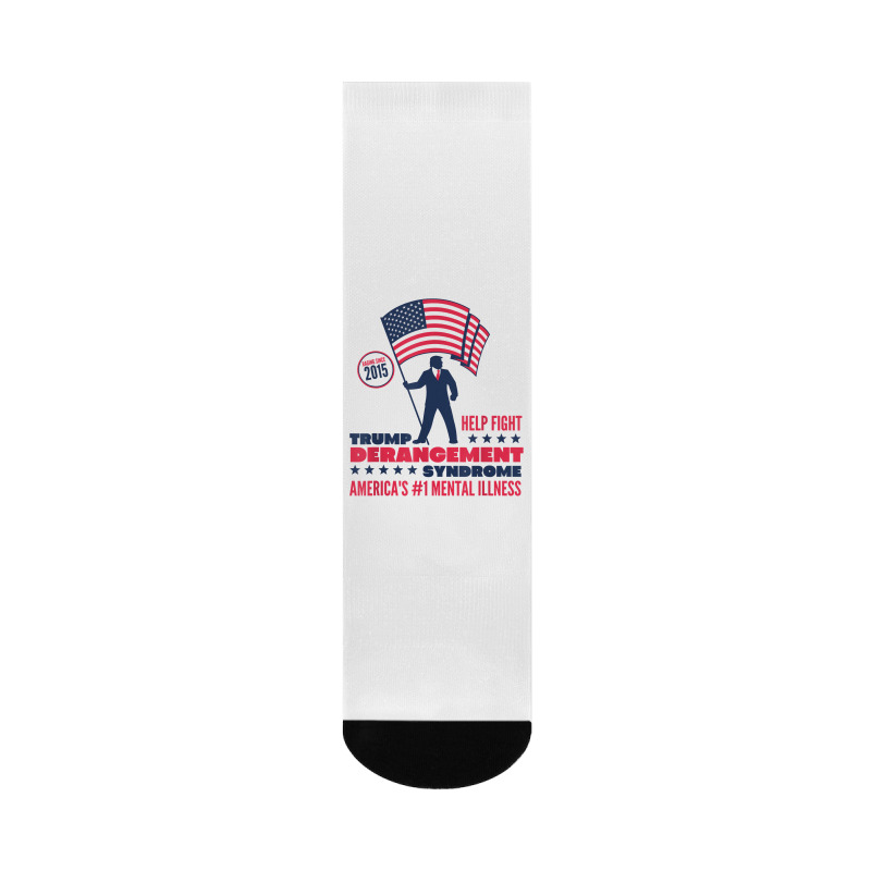 Help Fight Trump Derangement Syndrome Funny Pro Trump T Shirt Crew Socks | Artistshot