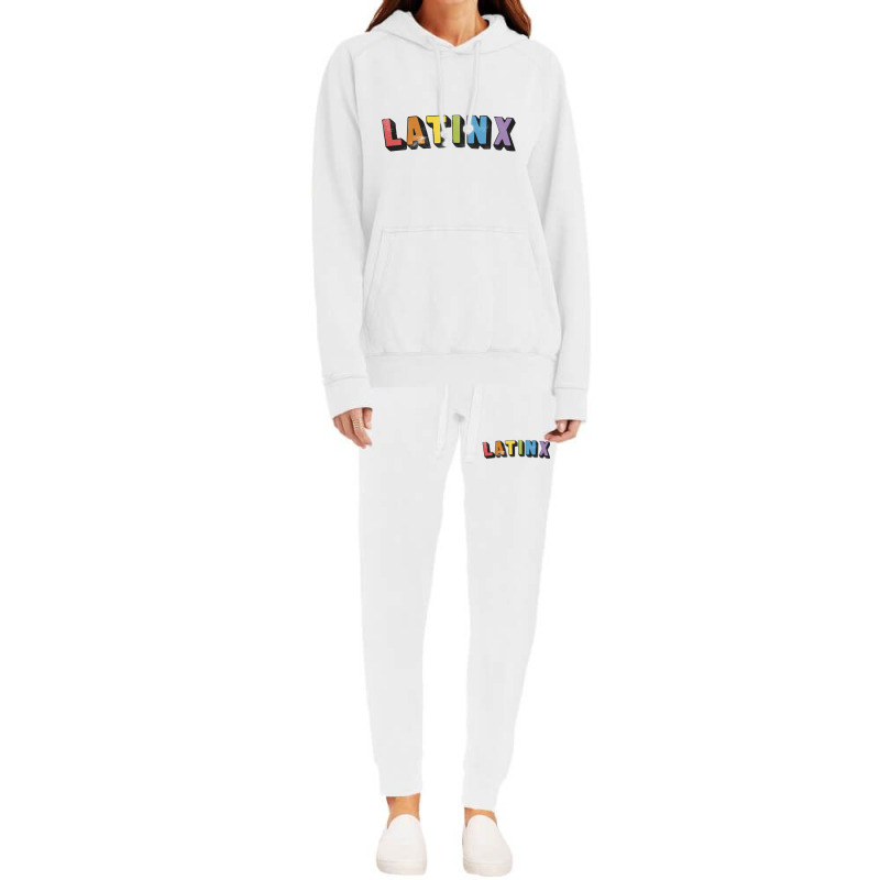 Latinx Original Retro Style Design Hoodie & Jogger set by bedaopini | Artistshot