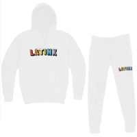 Latinx Original Retro Style Design Hoodie & Jogger Set | Artistshot