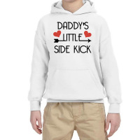 Daddys Little Side Kick Youth Hoodie | Artistshot