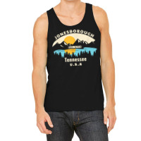 Jonesborough Tennessee Souvenir Mountain Sunset River T Shirt Tank Top | Artistshot