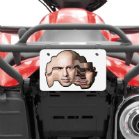 Live Your Life Like You’re The Hero In Your Own Movie Joe Rogan Atv License Plate | Artistshot