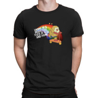 Living In A Perpetual State Of Fear & Panic Retro 80s Style Cartoon T-shirt | Artistshot