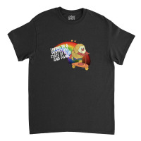 Living In A Perpetual State Of Fear & Panic Retro 80s Style Cartoon Classic T-shirt | Artistshot