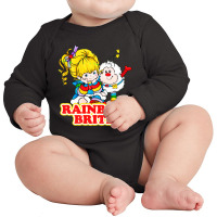 Vintage Rainbow Brite Long Sleeve Baby Bodysuit | Artistshot