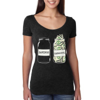 Funny New Jersey Food Obsessed Slang Gabagool Addict T Shirt Women's Triblend Scoop T-shirt | Artistshot