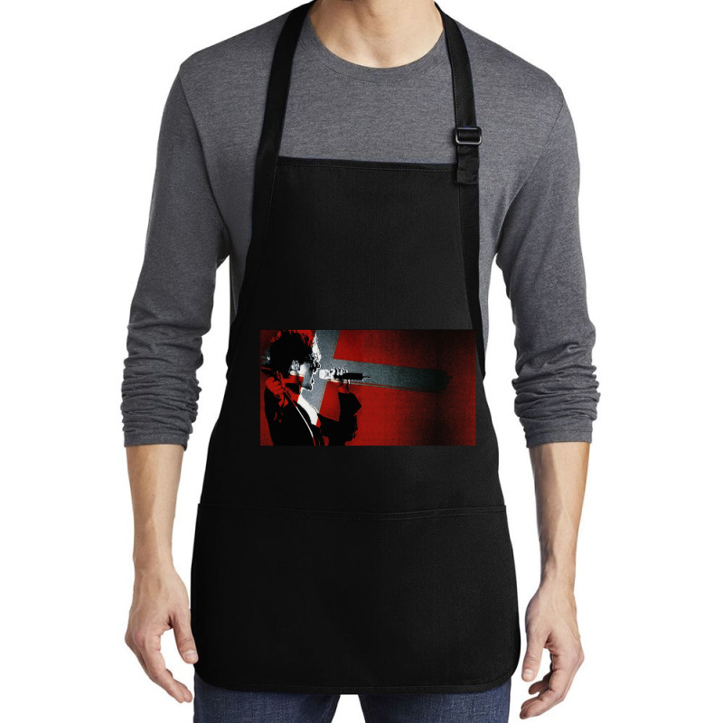 Indochine - French Pop Rock And New Wave Medium-length Apron | Artistshot