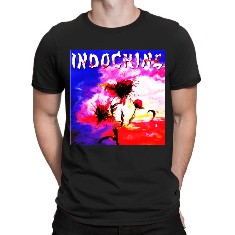 Indochine - French Pop Rock And New Wave T-shirt | Artistshot