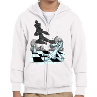 Funny Chess Pieces Fighting Board Game Fanatic Chess T Shirt Youth Zipper Hoodie | Artistshot