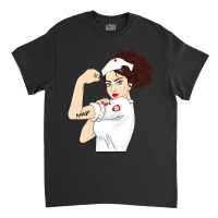 Womens Nurse Strong Woman Warrior Love Nursing T Shirt Classic T-shirt | Artistshot