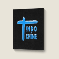 Indochine - French Pop Rock And New Wave Portrait Canvas Print | Artistshot