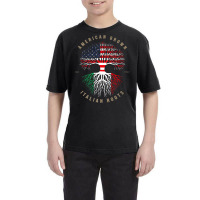 American Grown Italian Roots Italy Flag Premium T Shirt Youth Tee | Artistshot