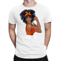 Womens Ms Warrior Fighter Support Multiple Sclerosis Awareness T Shirt T-shirt | Artistshot