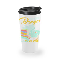 Book Dragon T  Shirt Book Lover Magical Animal Reading Book Dragon T Travel Mug | Artistshot