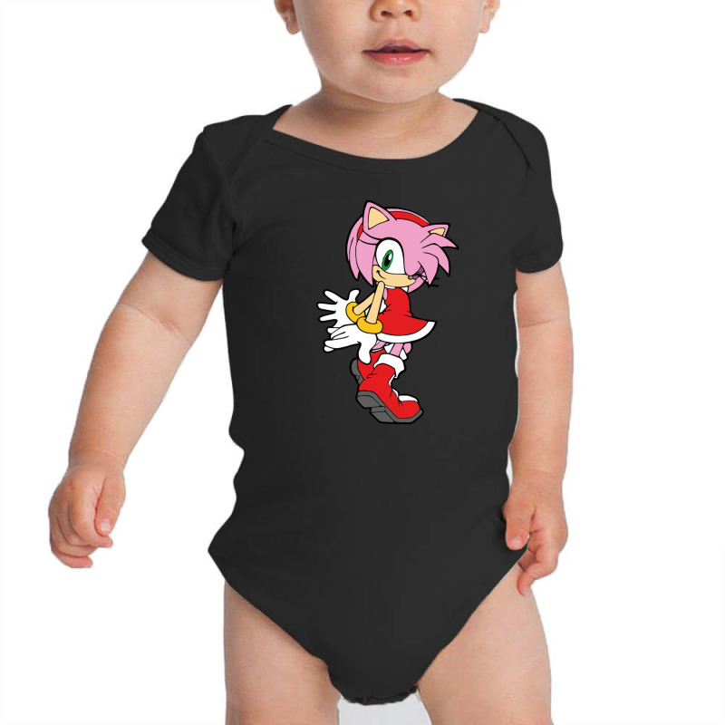 Amy Rose Baby Bodysuit by dikamardian | Artistshot