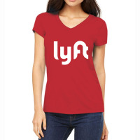 Simple Lyft  Design Women's V-neck T-shirt | Artistshot