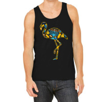 Flamingo Bird Tropical Hanukkah Flamingo Shape Menorah Collection Jewi Tank Top | Artistshot