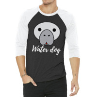 Manatee Water Dog 3/4 Sleeve Shirt | Artistshot