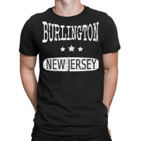 Vintage Burlington New Jersey T Shirt T-shirt | Artistshot